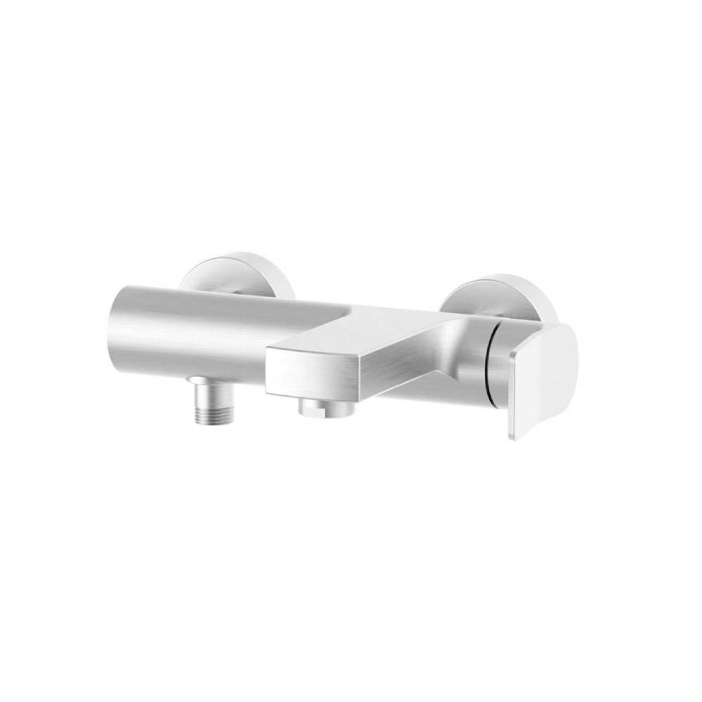 Miscelatore per vasca da bagno serie Tilt modello TI022ST steel looking Paffoni by CeramicStore | Lo specialista del tuo bagno
