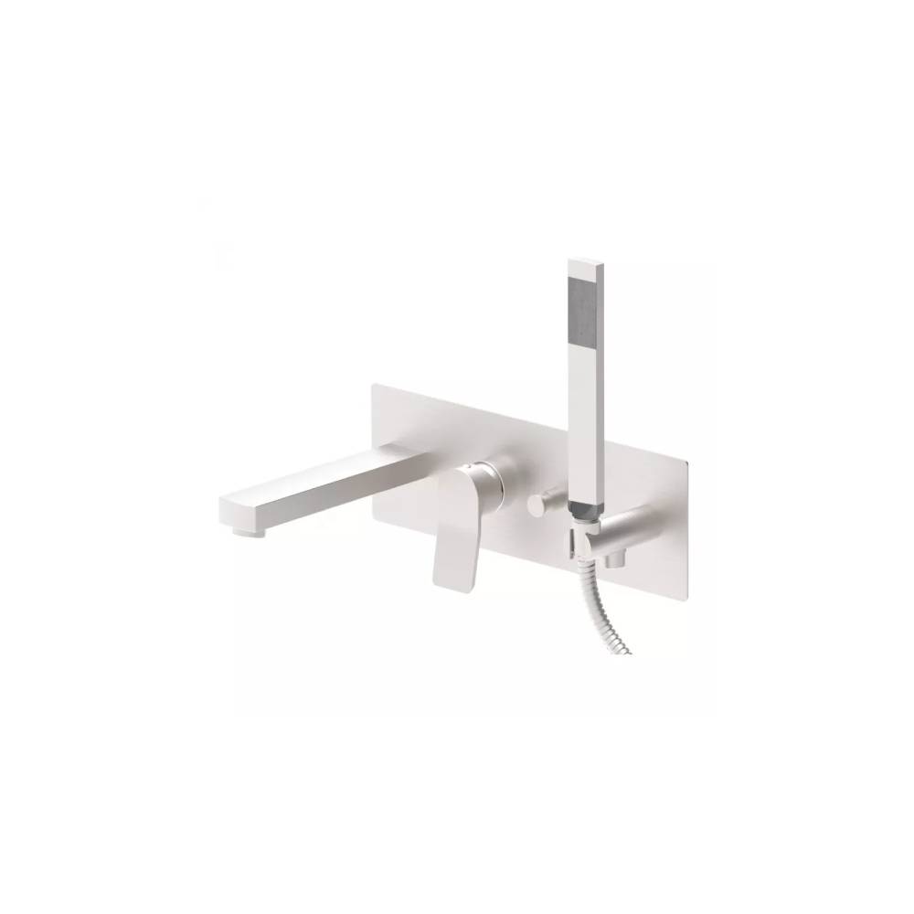 Miscelatore incasso vasca serie Tilt modello TI001ST steel looking Paffoni by CeramicStore | Lo specialista del tuo bagno