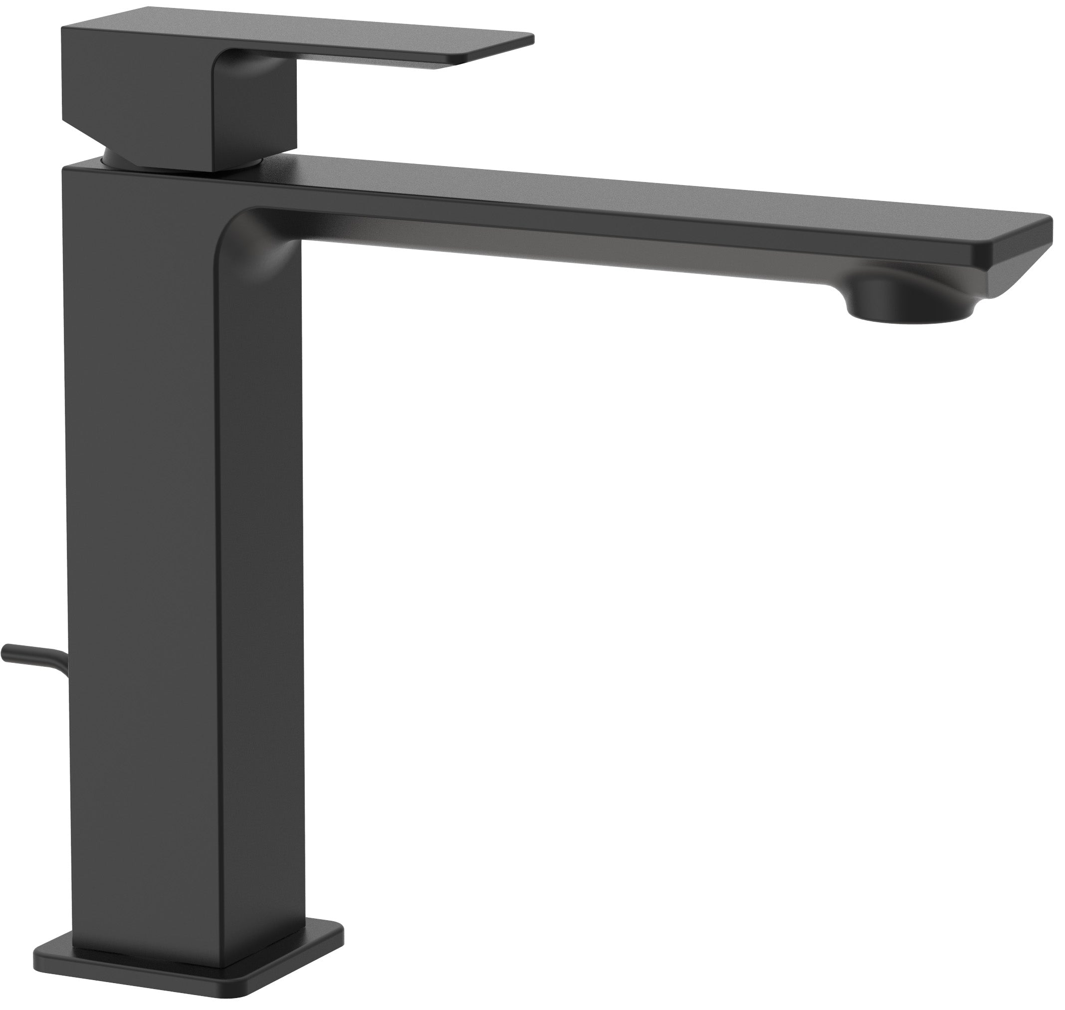 Miscelatore lavabo medio Paffoni Elle con scarico automatico - Nero Opaco by CeramicStore | Lo specialista del tuo bagno