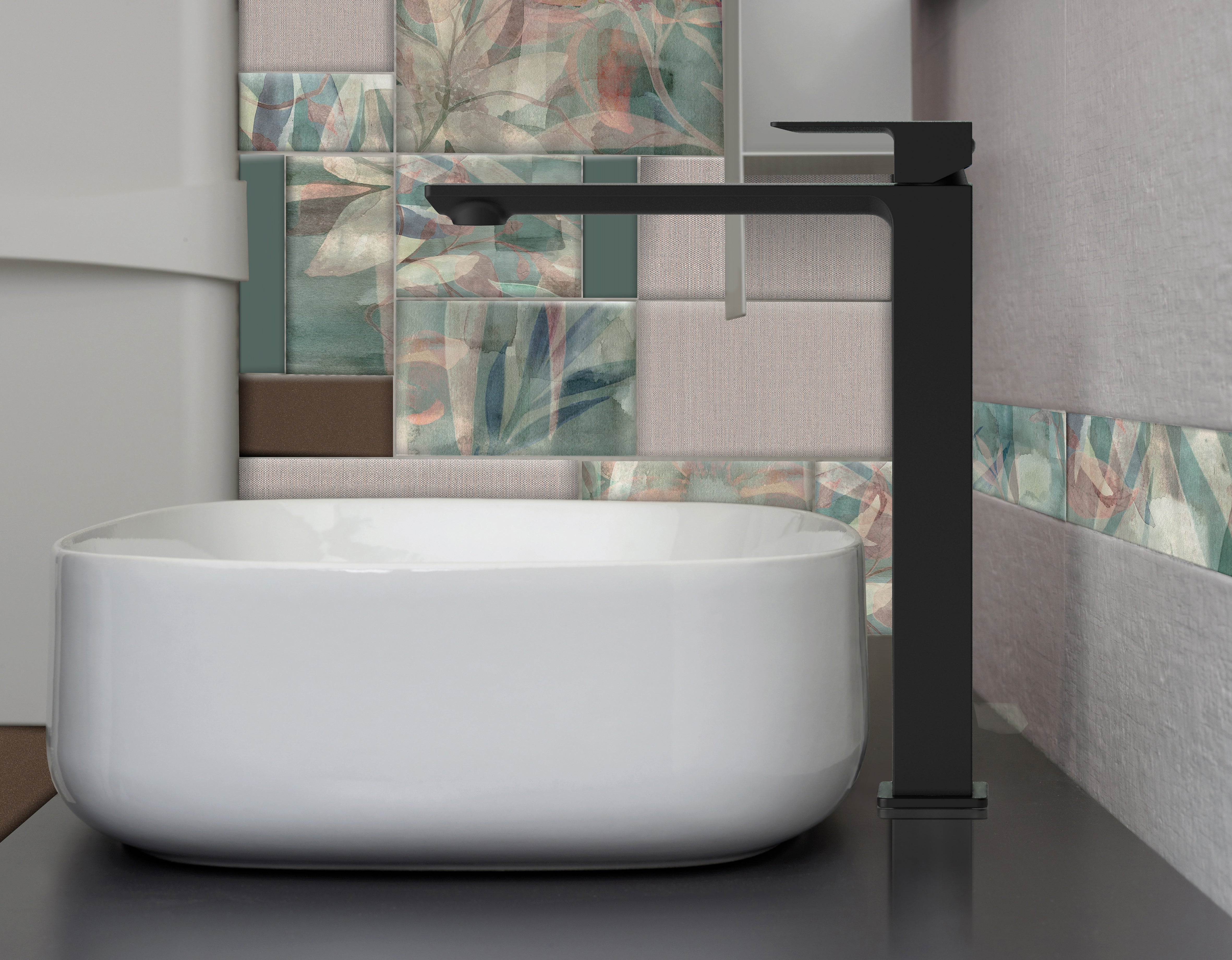  Miscelatore lavabo alto Paffoni senza scarico serie Elle - Nero Opaco by CeramicStore | Lo specialista del tuo bagno