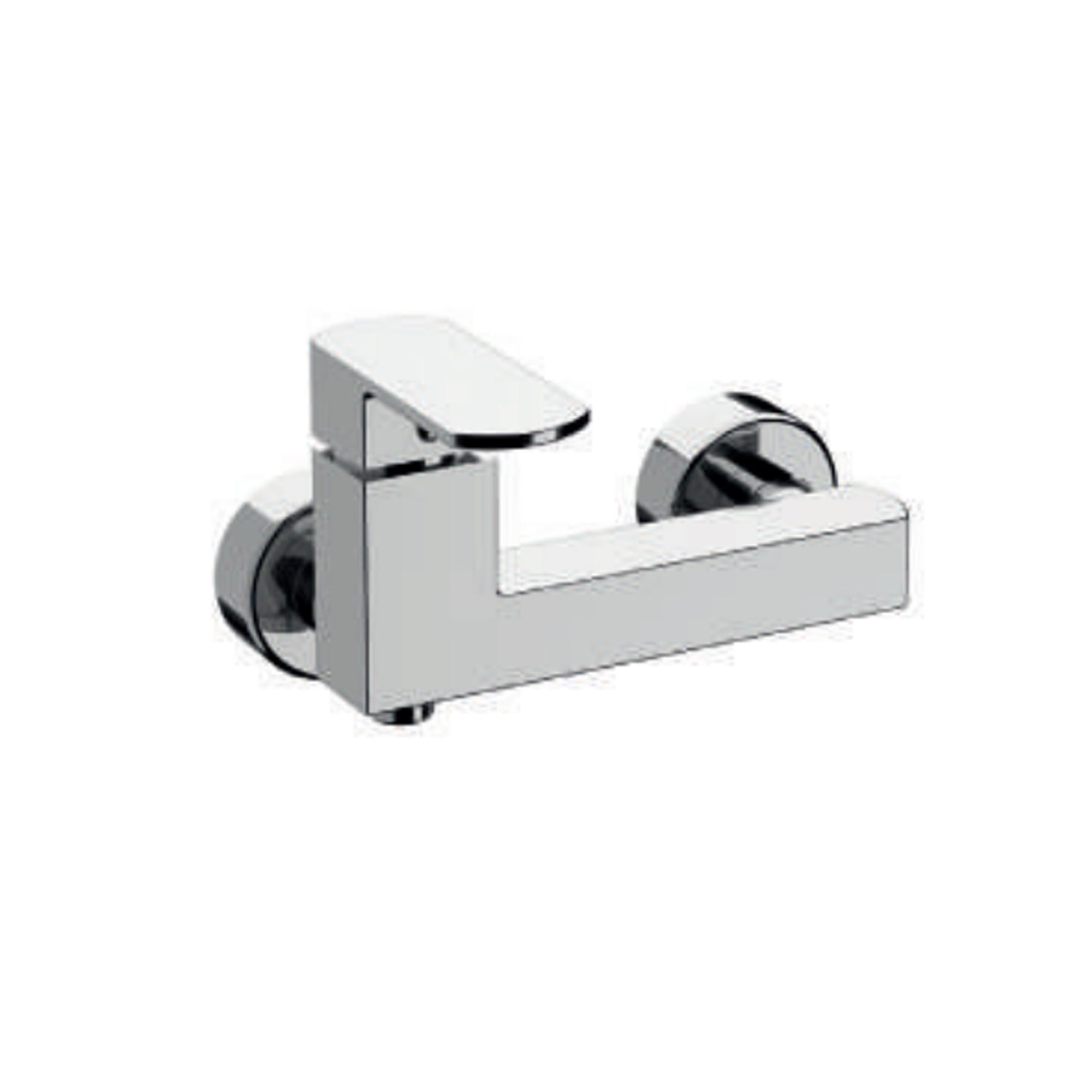 Miscelatore monocomando esterno per doccia RubiFlux serie Dema - Cromo by CeramicStore | Lo specialista del tuo bagno