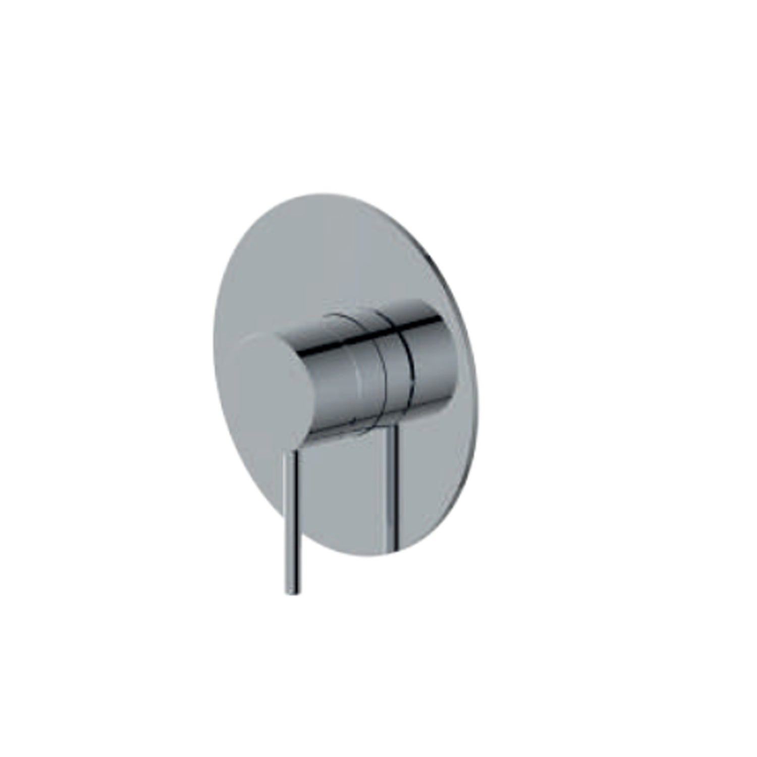 Miscelatore monocomando da incasso per doccia RubiFlux serie Regal - Cromo by CeramicStore | Lo specialista del tuo bagno