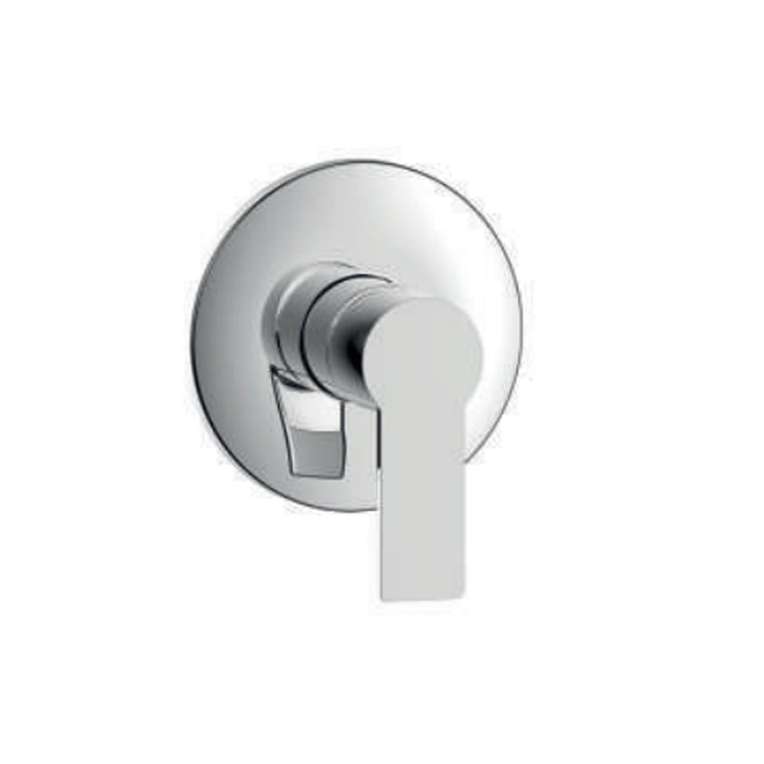 Miscelatore monocomando da incasso per doccia RubiFlux serie Kyros - Cromo by CeramicStore | Lo specialista del tuo bagno