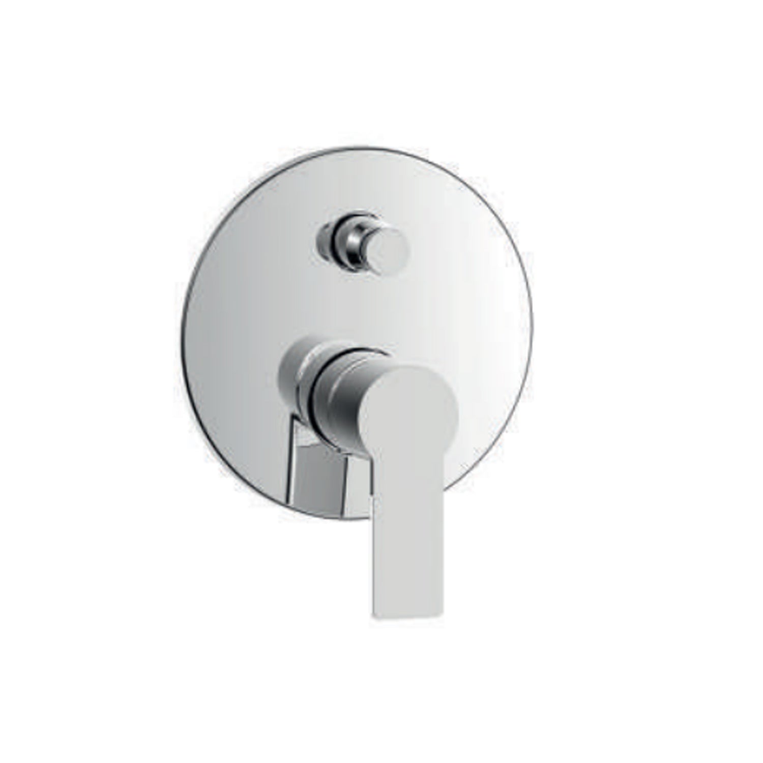 Miscelatore monocomando da incasso per doccia con deviatore RubiFlux serie Kyros - Cromo by CeramicStore | Lo specialista del tuo bagno