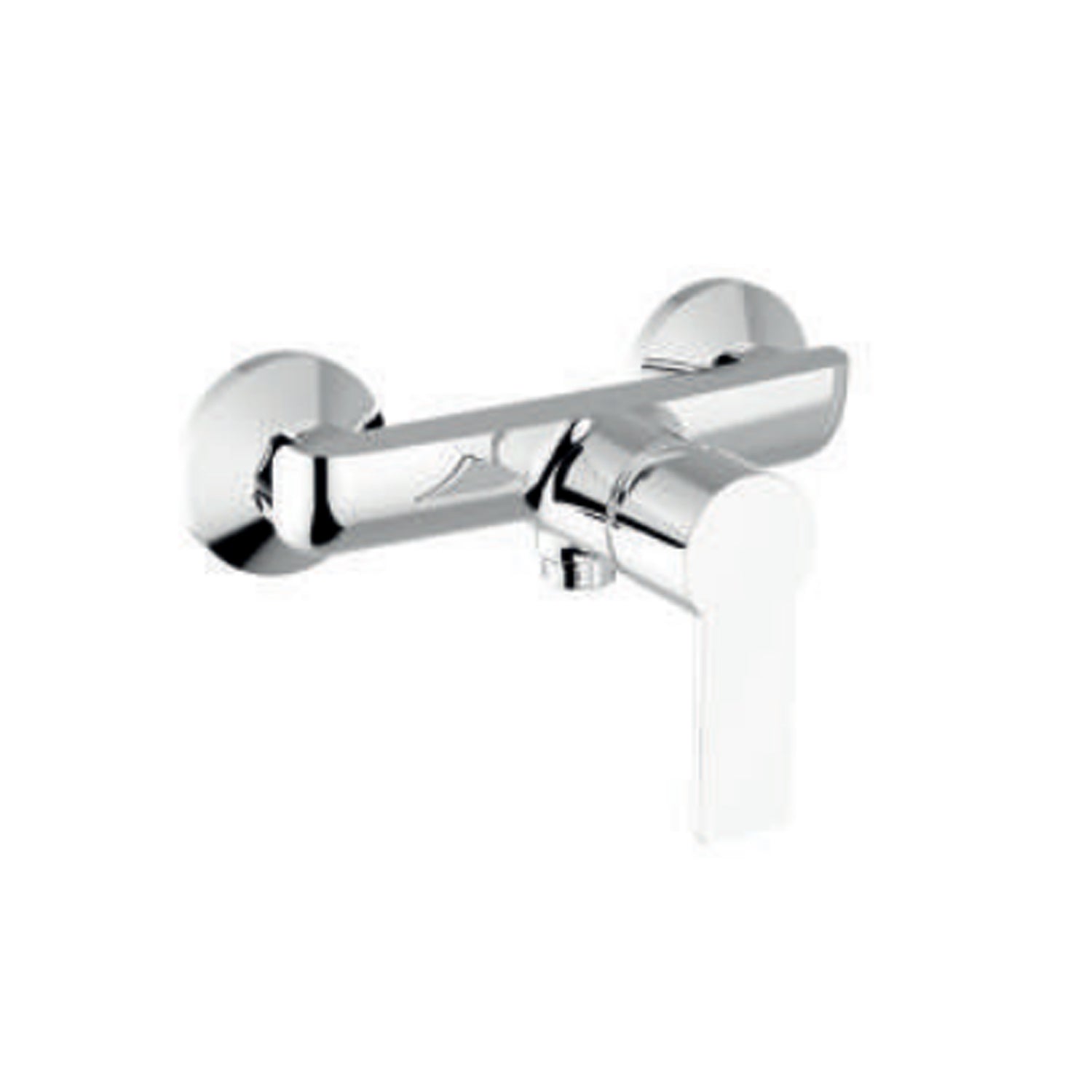 Miscelatore monocomando esterno per doccia RubiFlux serie Kyros - Cromo by CeramicStore | Lo specialista del tuo bagno