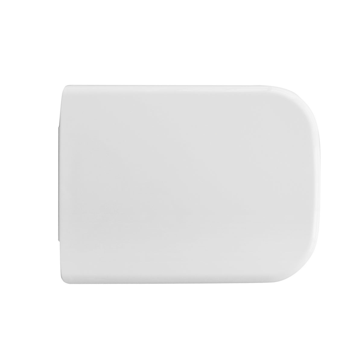 Vaso Sospeso Rimless BathCore serie Jasmine 44 cm con sedile - Bianco 6