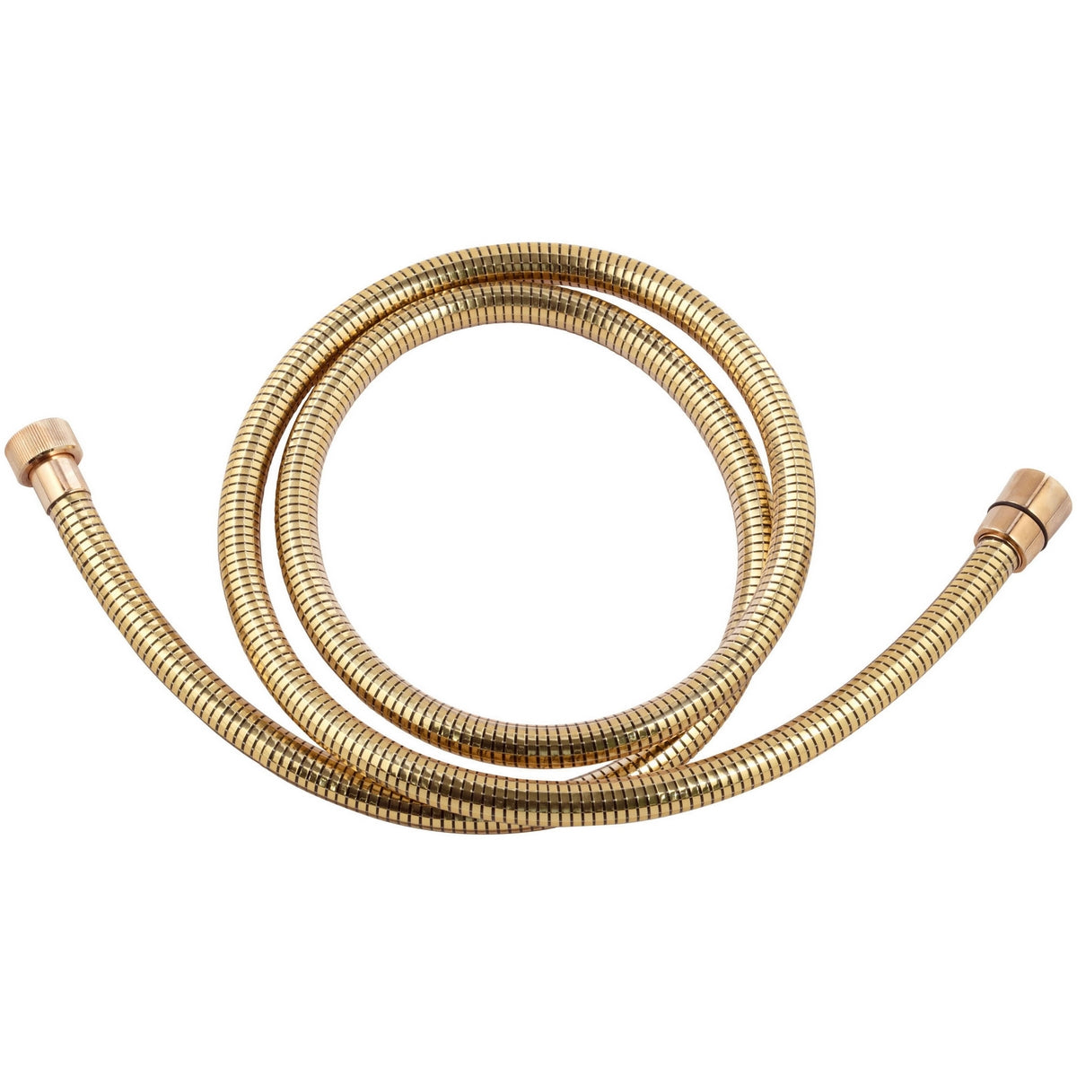 Flessibile doccia in PVC dorato con attacco conico 150 cm Remer