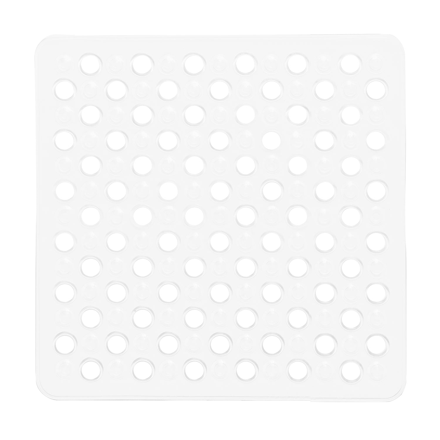 Tappeto antiscivolo doccia 50x50 modello Maim di Gedy - Bianco by CeramicStore | Lo specialista del tuo bagno
