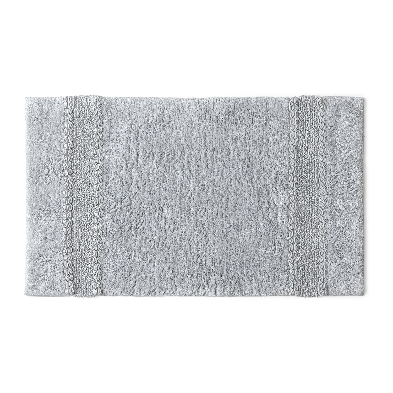 Tappeto in cotone con fondo antiscivolo Miss di Gedy - Grigio by CeramicStore | Lo specialista del tuo bagno