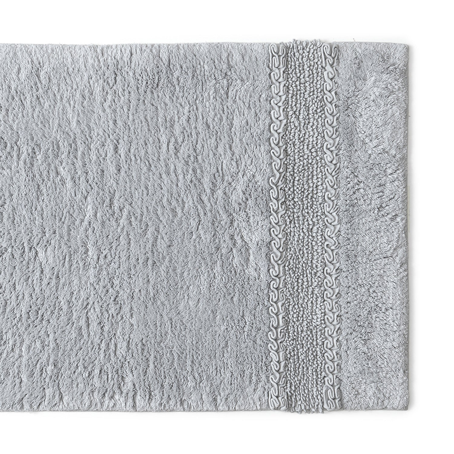  Tappeto in cotone con fondo antiscivolo Miss di Gedy - Grigio by CeramicStore | Lo specialista del tuo bagno