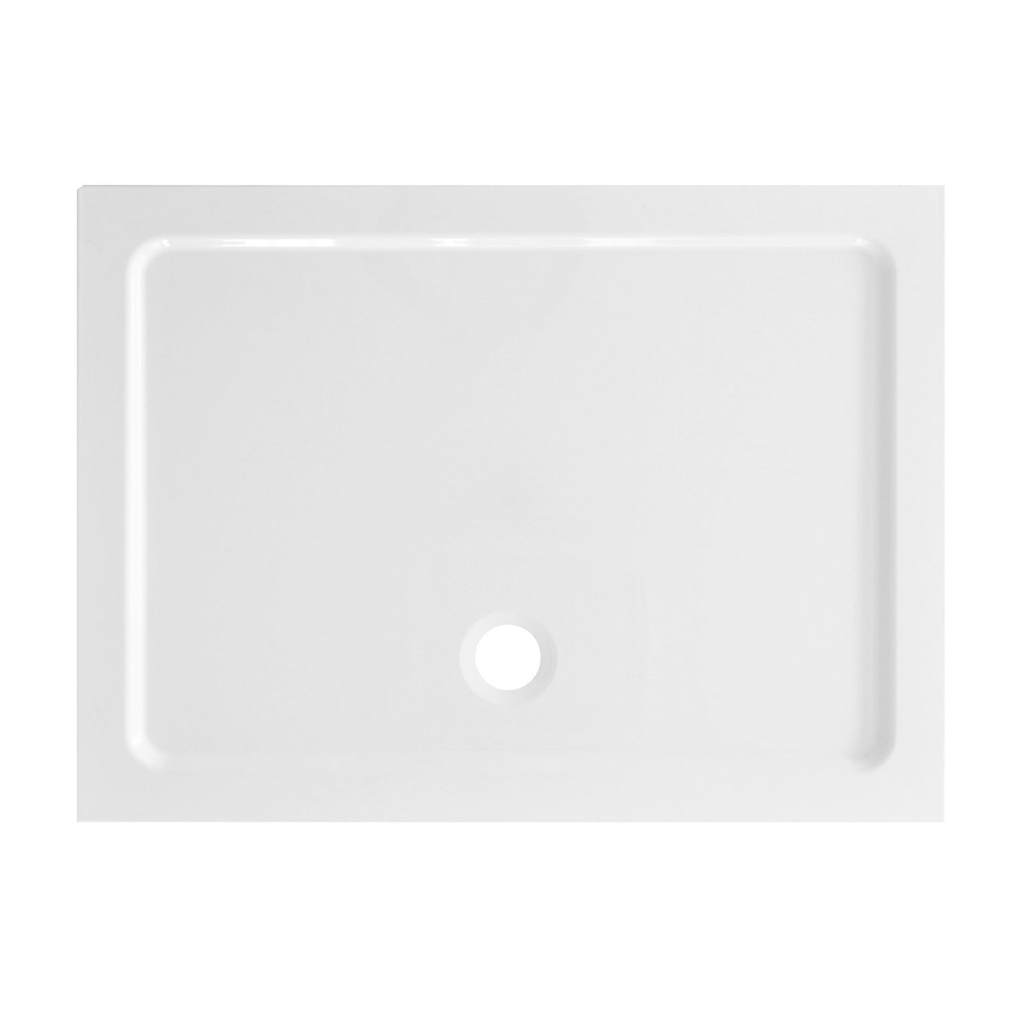 Piatto doccia rettangolare cm 90x120 in tecnopolimero strutturale Mr Plate