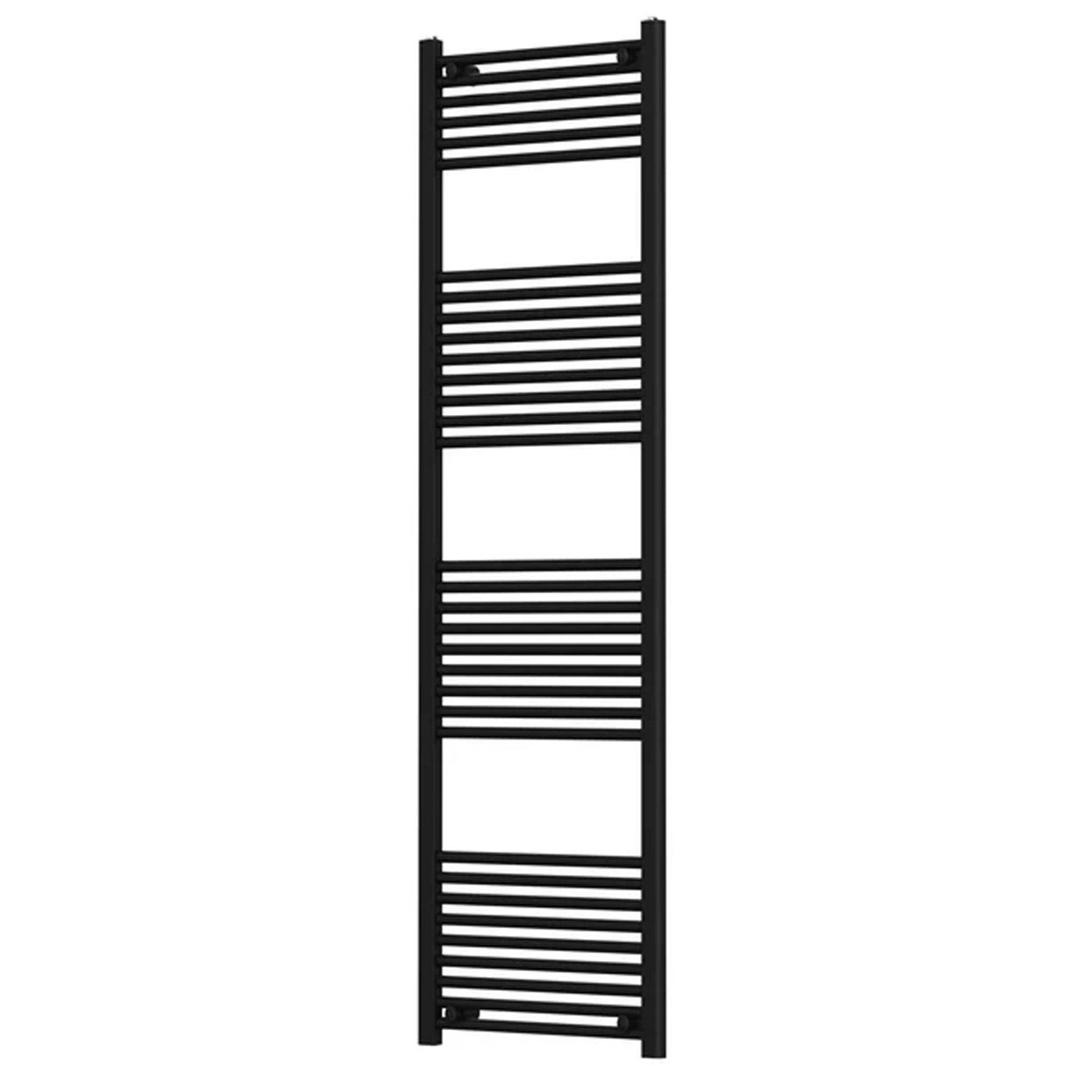 222004 - Termoarredo dritto H 180 x L 50 cm Interasse 45 cm - Nero opaco