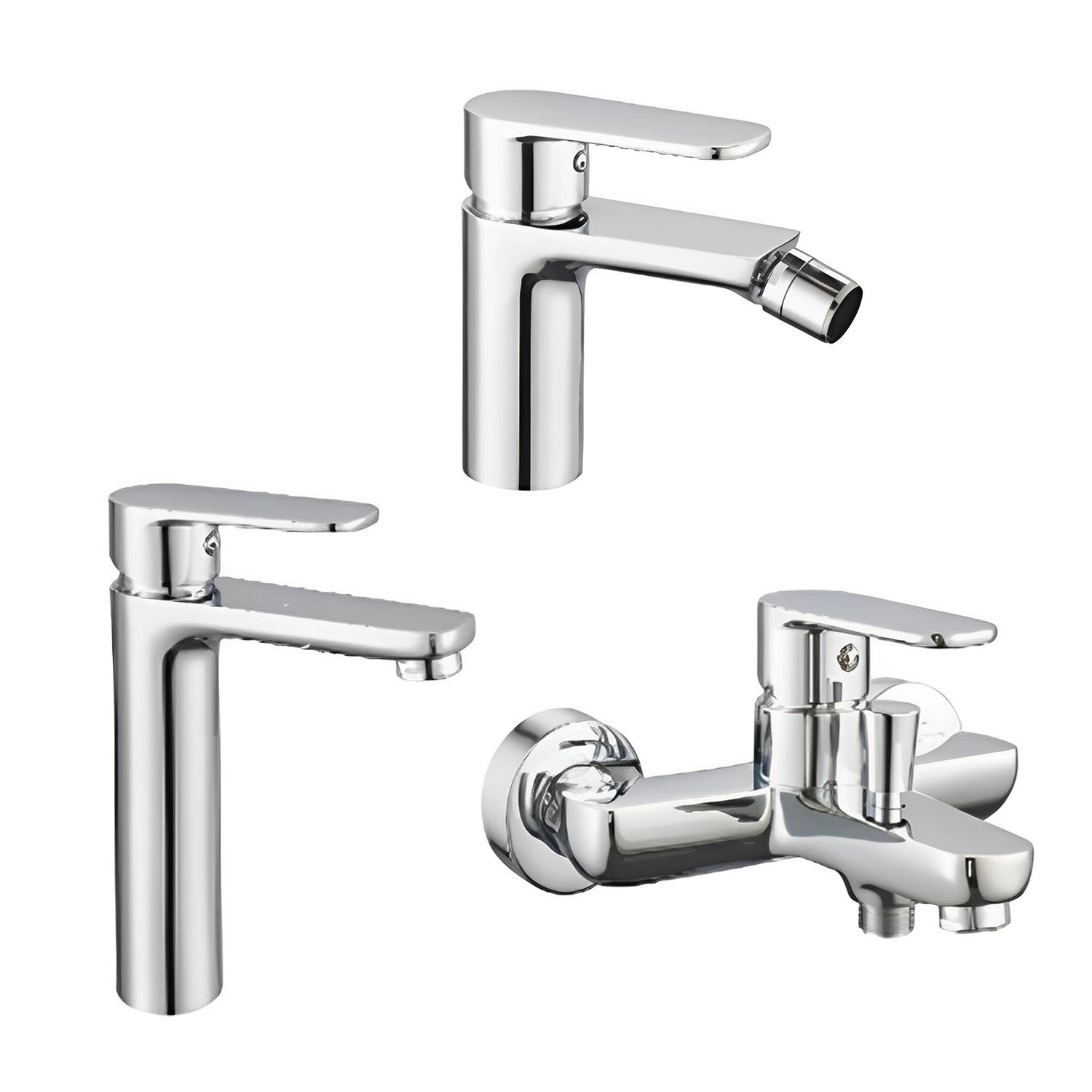 Set miscelatore lavabo