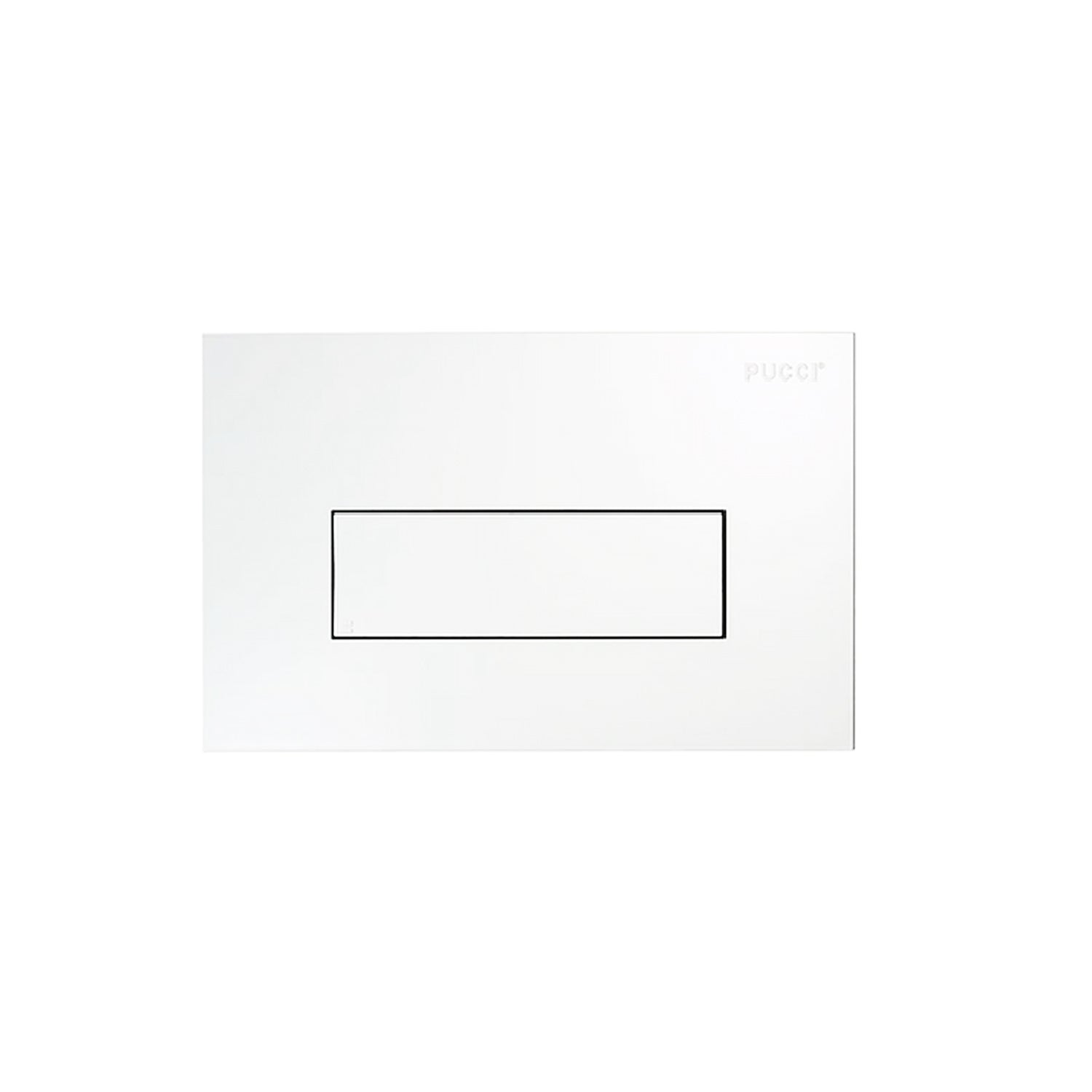 Placca per cassetta incasso Pucci modello Sara 2014 - Bianca