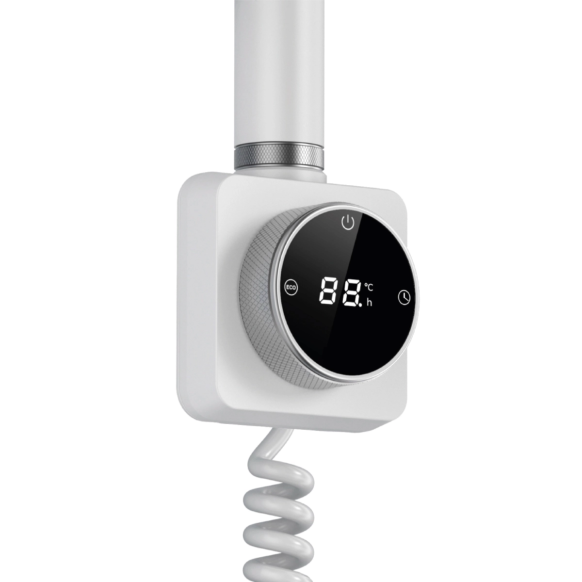  Termoarredo scaldasalviette da bagno elettrico con Termostato Digitale 1160x400 con potenza di 400 Watt Collezione vialis Nuova Generazione BASSO CONSUMO by CeramicStore | Lo specialista del tuo bagno