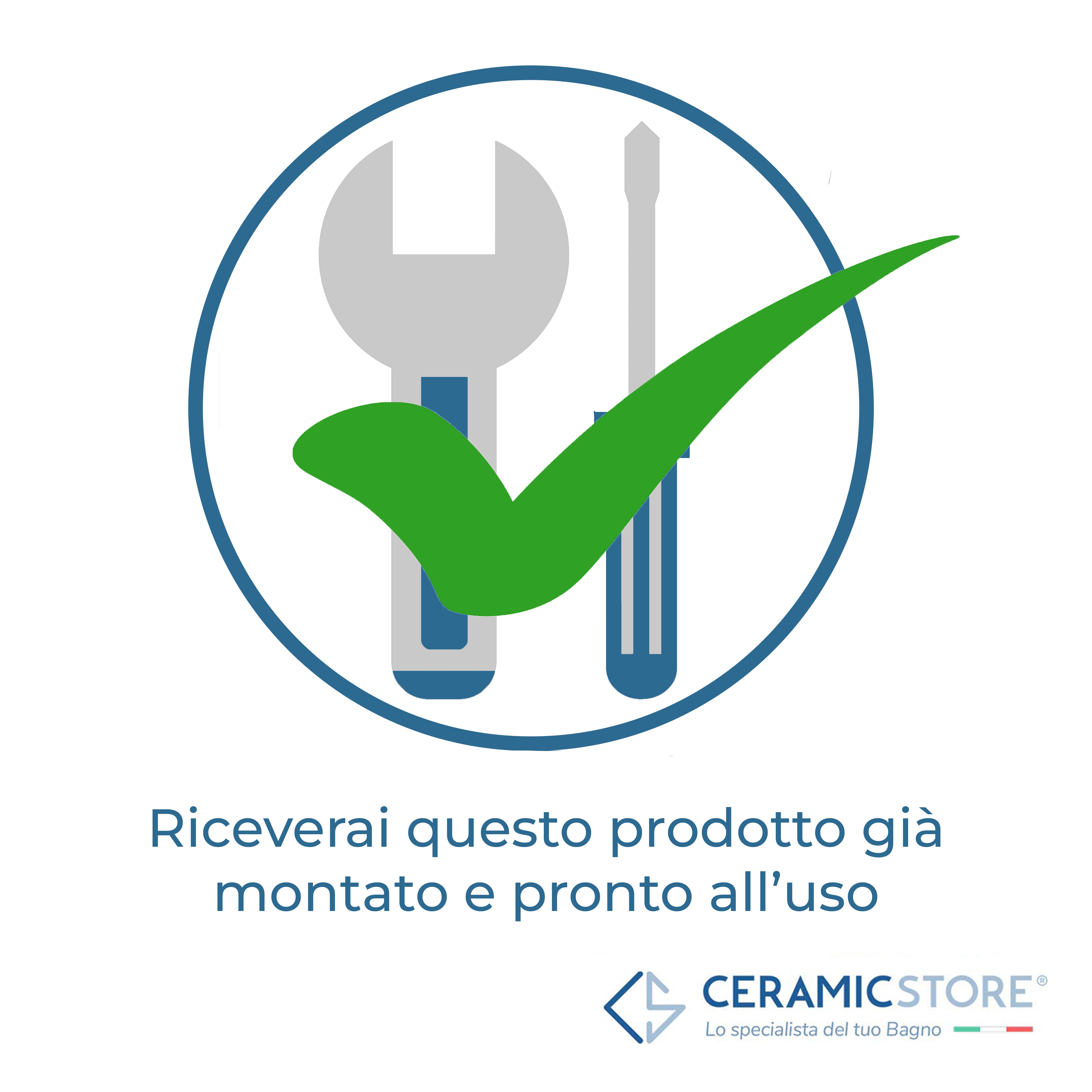 Termoarredo scaldasalviette da bagno elettrico con Termostato Digitale 1160x500 con potenza di 400 Watt Collezione Vialis nuova Generazione BASSO CONSUMO by CeramicStore | Lo specialista del tuo bagno