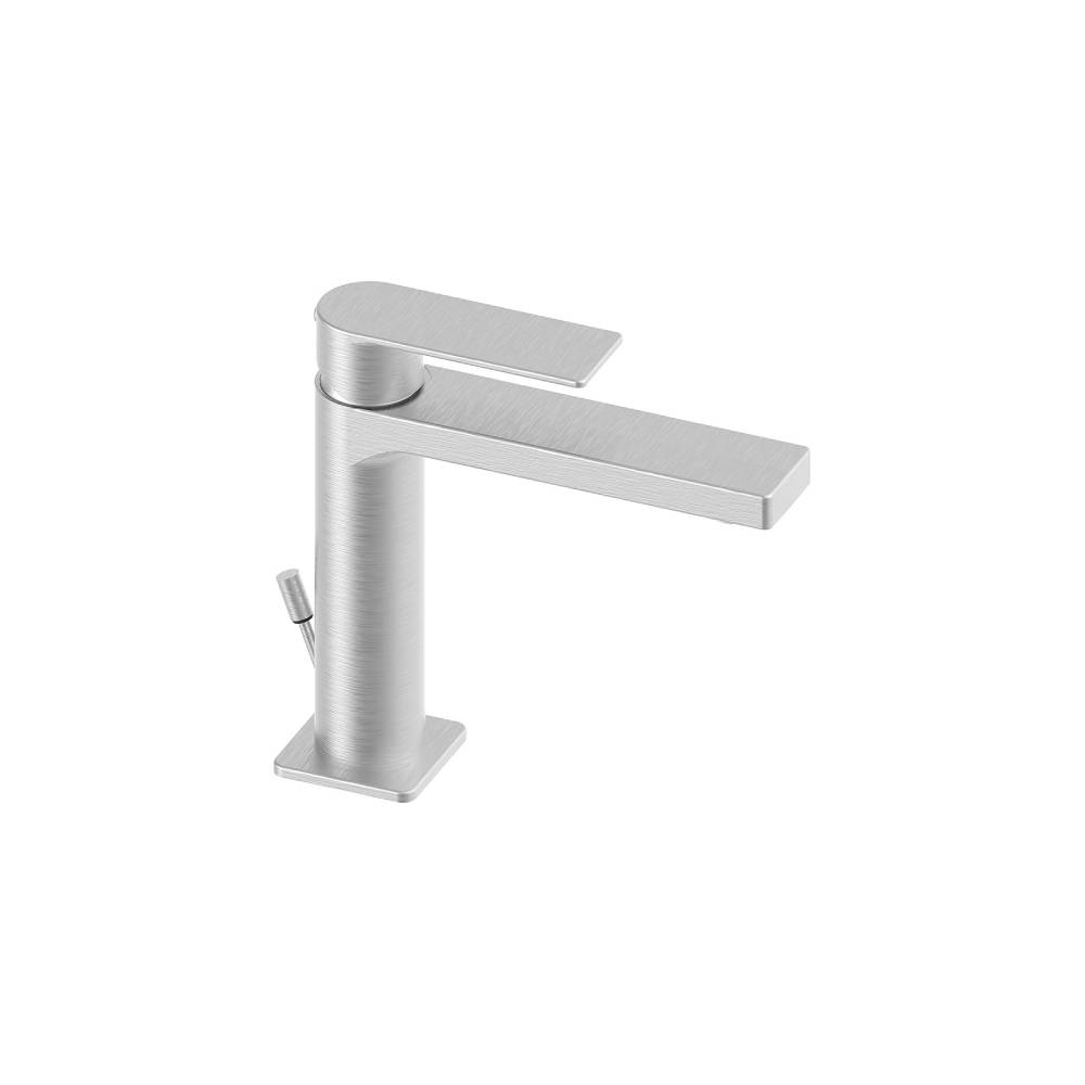 Miscelatore lavabo con scarico serie Tango modello TA075ST steel looking Paffoni by CeramicStore | Lo specialista del tuo bagno