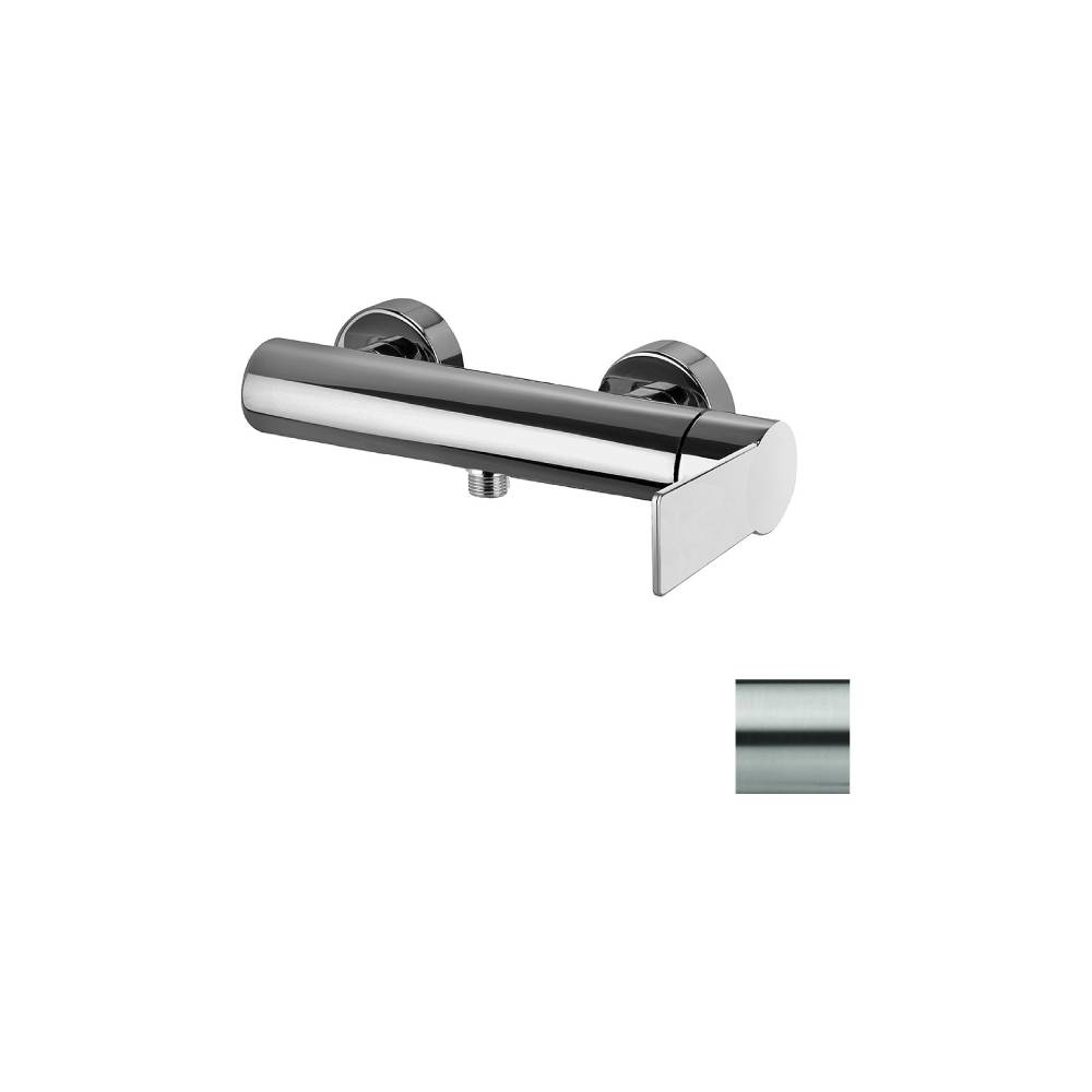 Miscelatore doccia a parete serie Tango modello TA168ST steel looking Paffoni by CeramicStore | Lo specialista del tuo bagno
