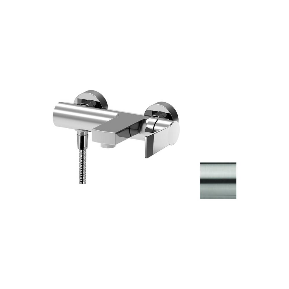 Miscelatore vasca a parete serie Tango modello TA022ST steel looking Paffoni by CeramicStore | Lo specialista del tuo bagno