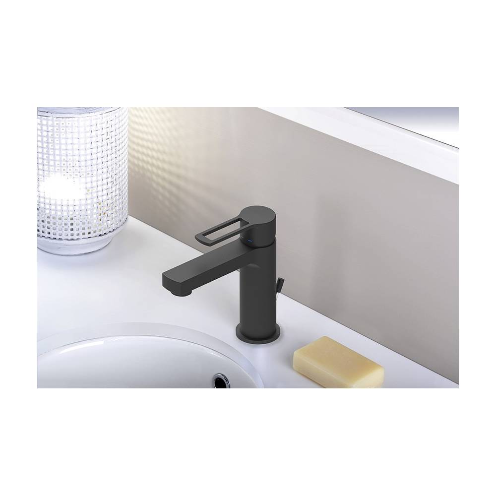  Miscelatore lavabo serie Ringo modello RIN075NO colore nero opaco Paffoni by CeramicStore | Lo specialista del tuo bagno