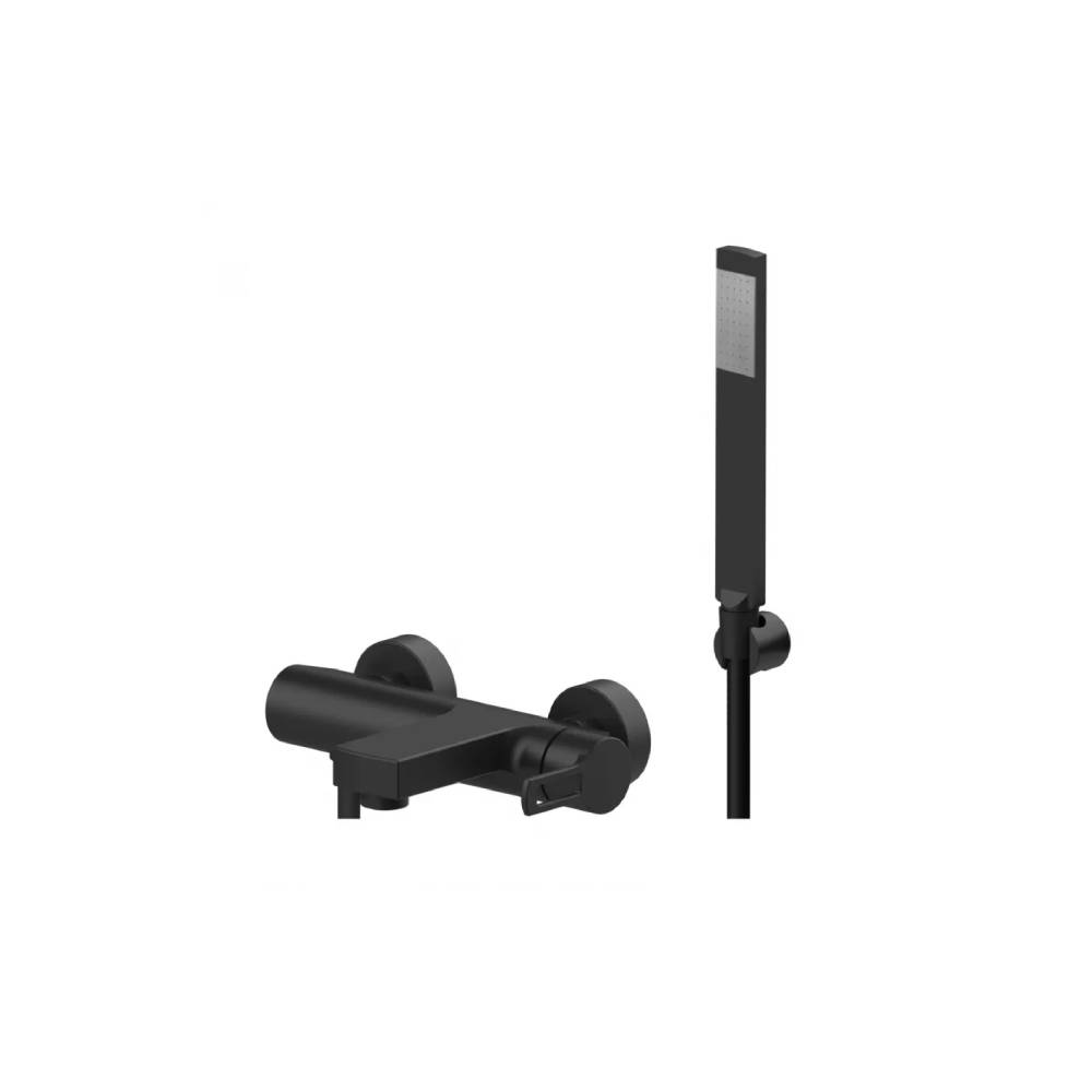 Miscelatore vasca con duplex serie RINGO modello RIN023NO nero opaco Paffoni by CeramicStore | Lo specialista del tuo bagno