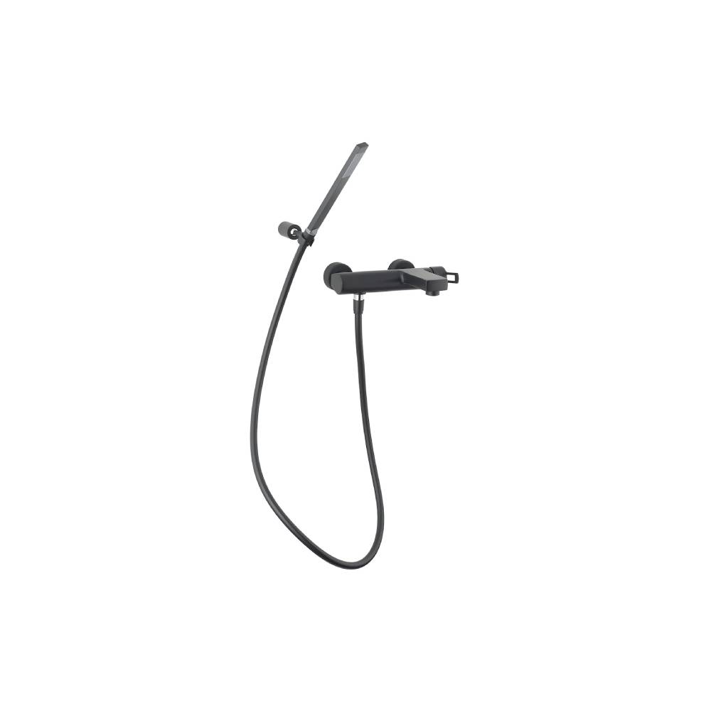  Miscelatore vasca con duplex serie RINGO modello RIN023NO nero opaco Paffoni by CeramicStore | Lo specialista del tuo bagno