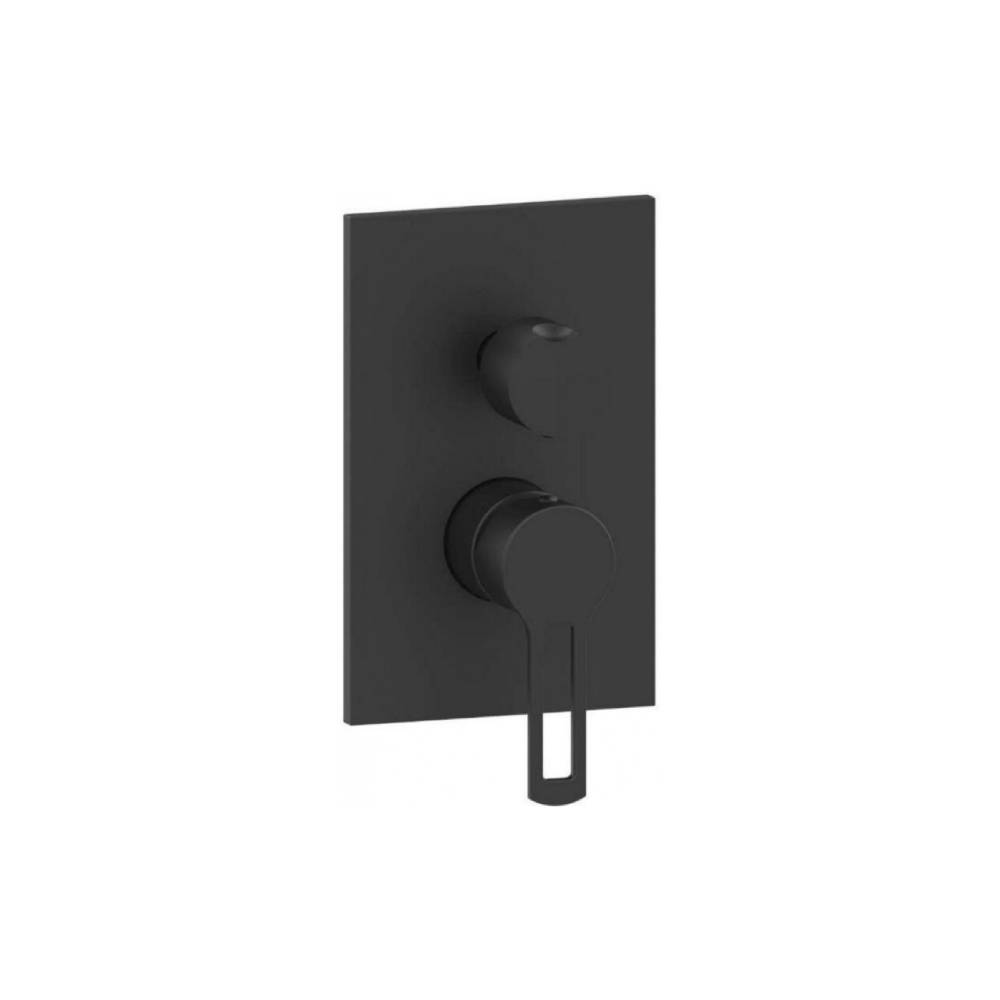 Miscelatore incasso con deviatore 3 Uscite serie Ringo modello RIN019NO/M colore nero opaco Paffoni by CeramicStore | Lo specialista del tuo bagno