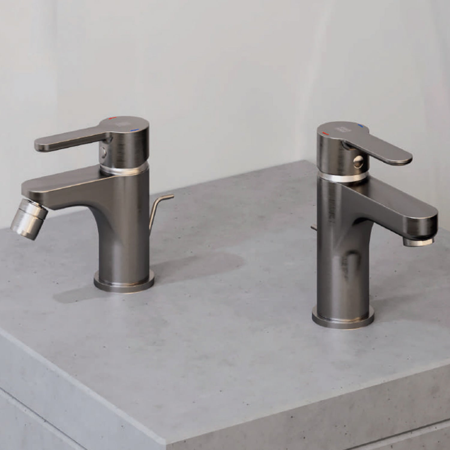  Miscelatore monocomando lavabo con scarico RubiFlux serie Lume - Rame by CeramicStore | Lo specialista del tuo bagno