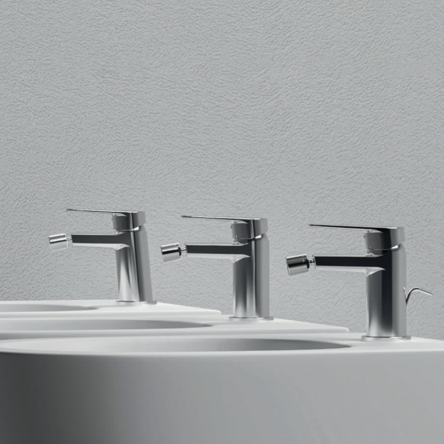  Miscelatore monocomando bidet RubiFlux serie Ampra - Cromo by CeramicStore | Lo specialista del tuo bagno