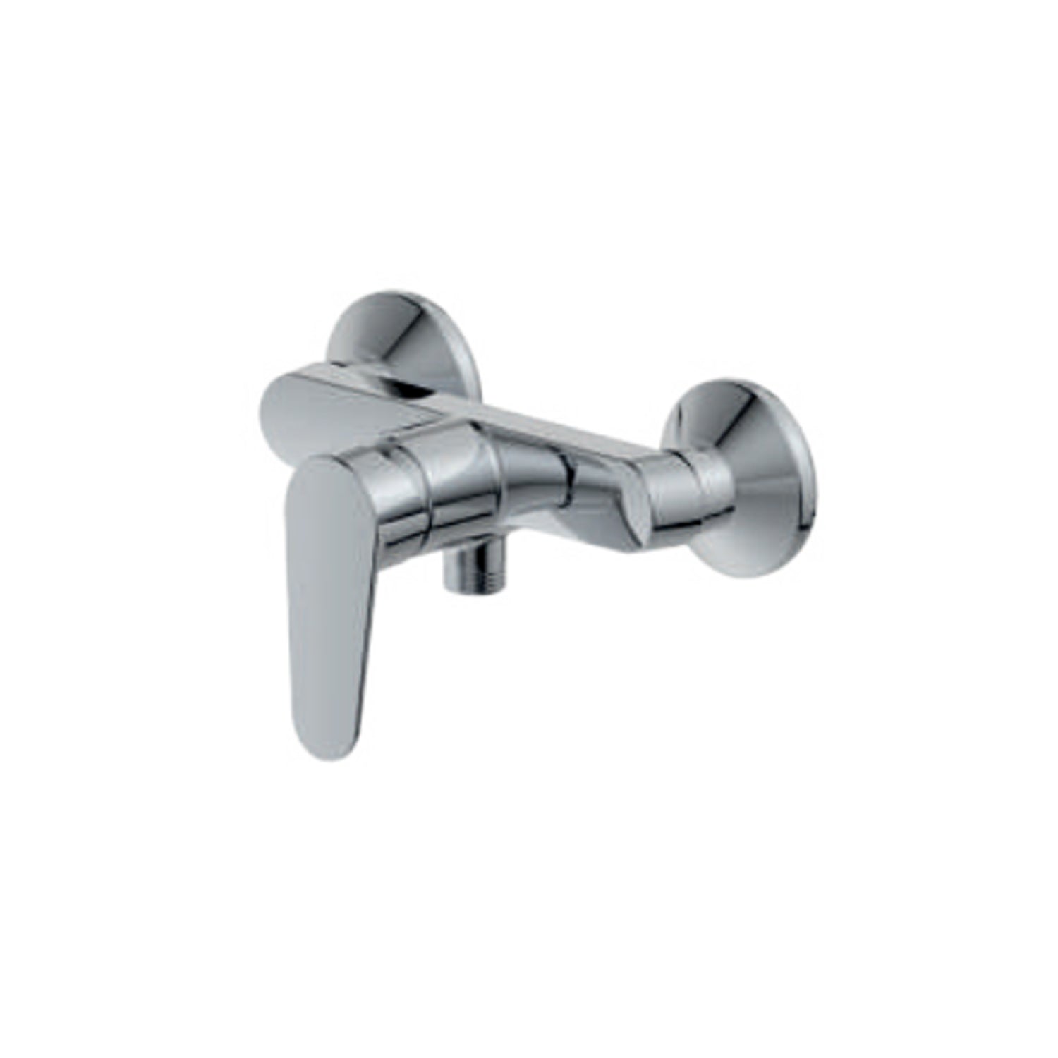 Miscelatore monocomando esterno per doccia RubiFlux serie Ampra - Cromo by CeramicStore | Lo specialista del tuo bagno