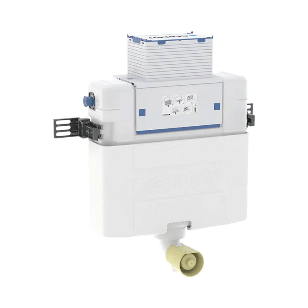 Cassetta incasso Omega 12 per Wc sospesi e a terra adatta per spazi ridotti, mansarde e sottofinestre