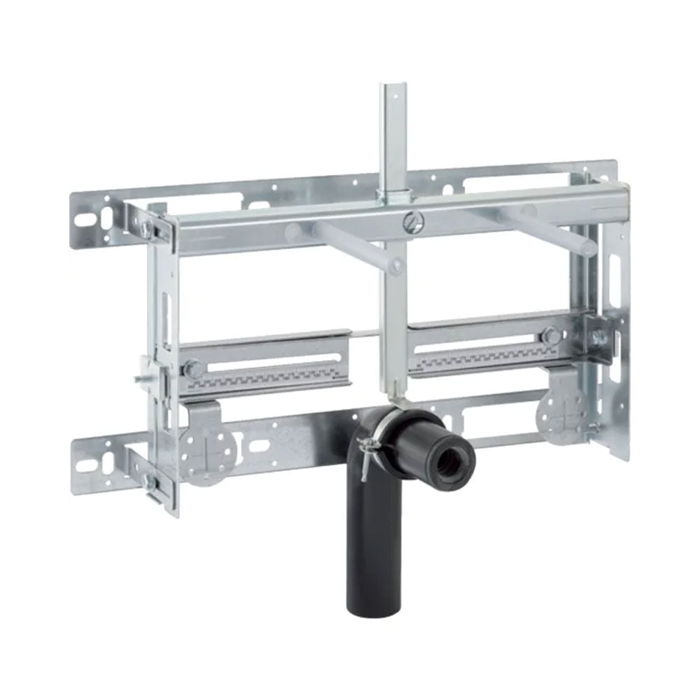 Geberit Combifix in acciaio inox Italia per bidet sospesi, fissaggi regolabili da 18 cm a 23 cm