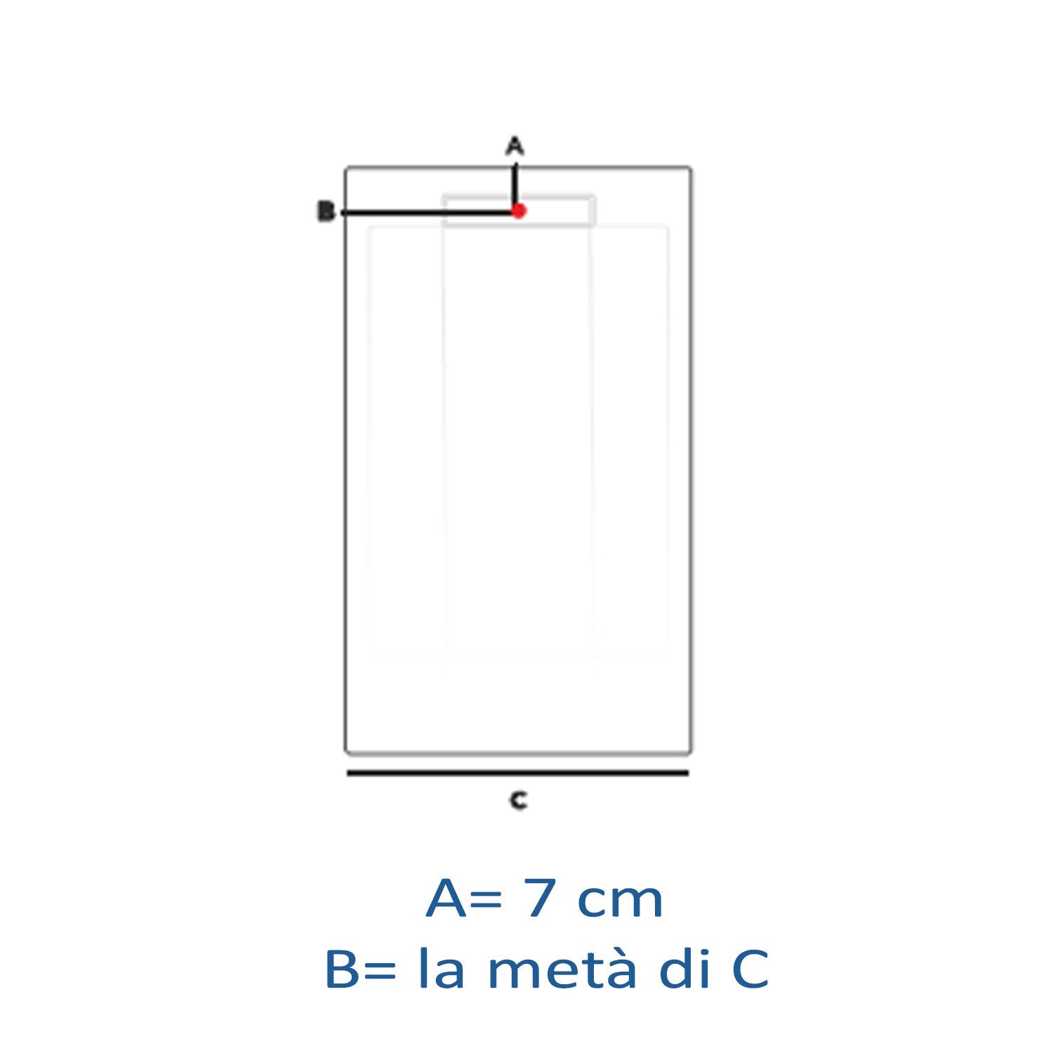  Piatto doccia in resina modello Titano 90x140 cm crema effetto pietra by CeramicStore | Lo specialista del tuo bagno