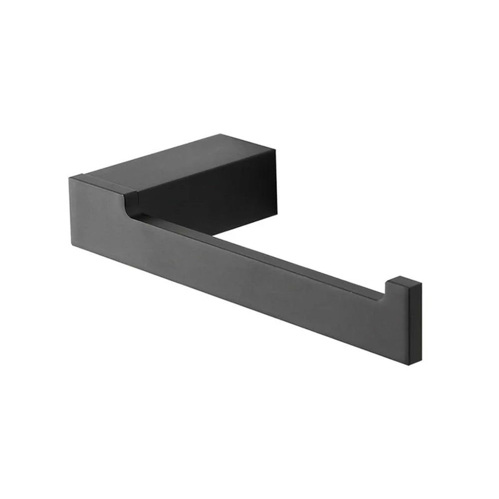 Porta salviette 27 cm in alluminio Bathcore Serie Sun - Nero