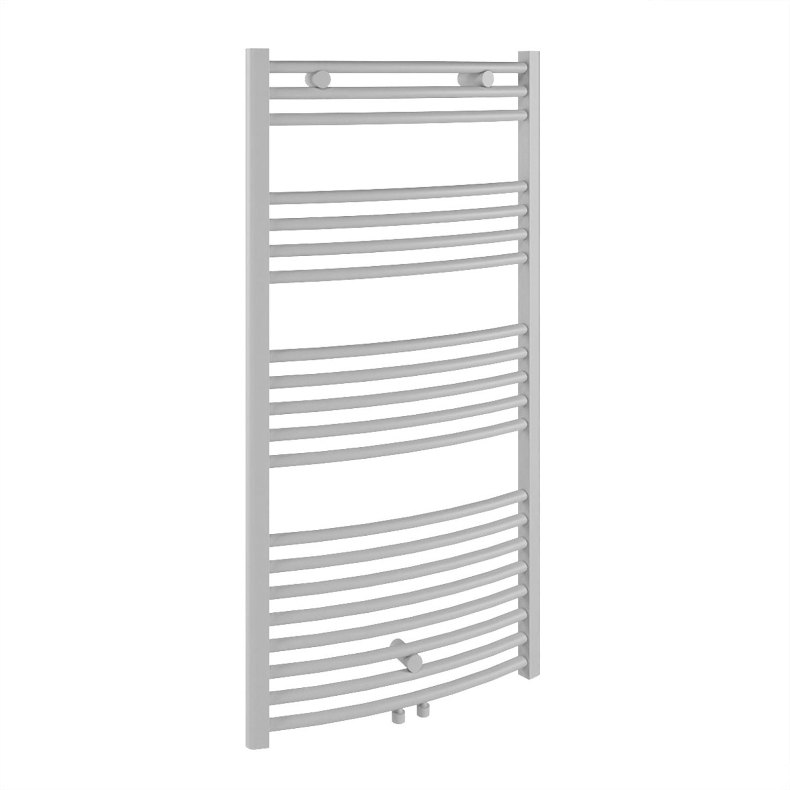 Termoarredo idraulico curvo 1188x500 bianco Lazzarini Bolzano 496 watt by CeramicStore | Lo specialista del tuo bagno