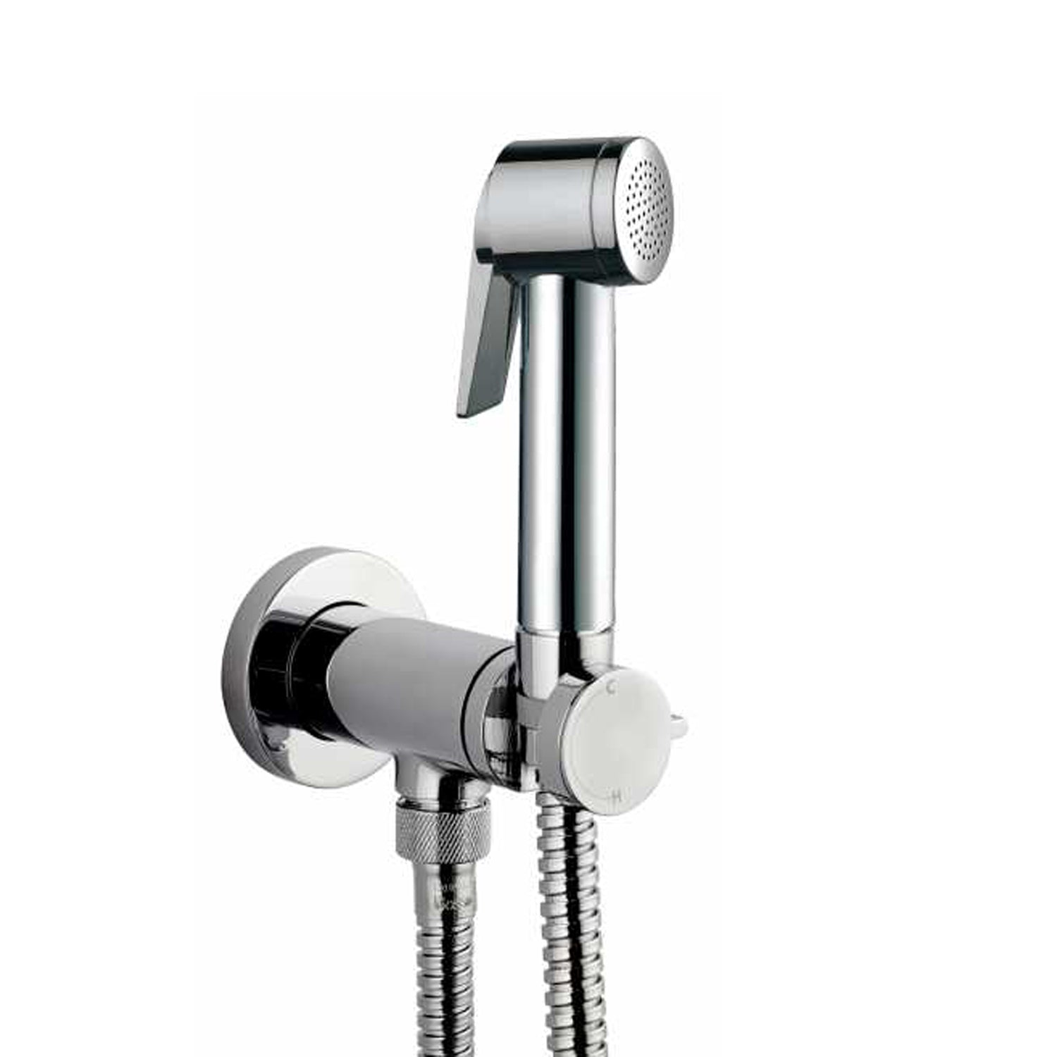 Idroscopino ottone cromato Bossini art. E37011 con doccia Paloma Flat in ABS acqua calda e fredda by CeramicStore | Lo specialista del tuo bagno