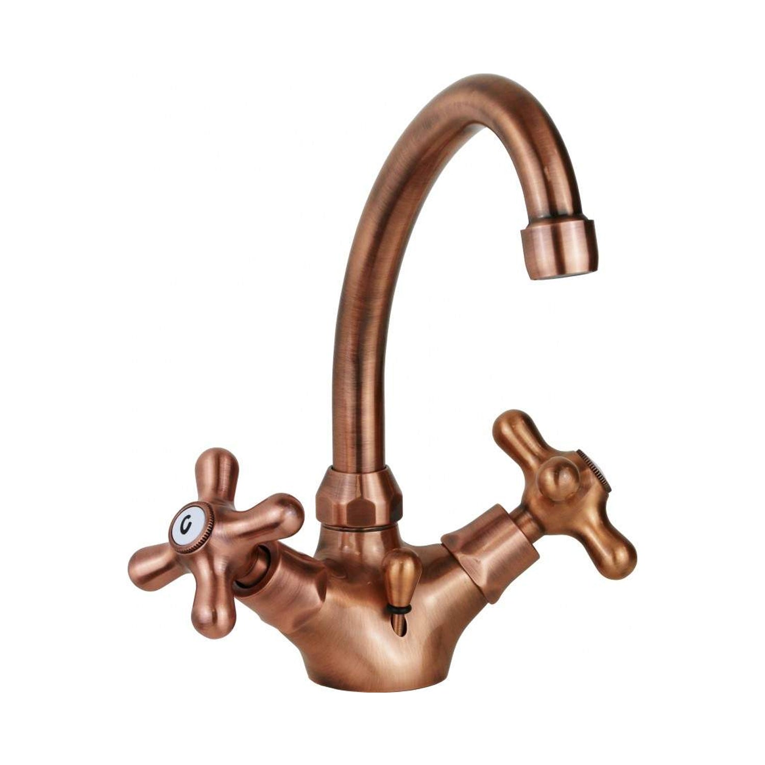 Monoforo lavabo con canna orientabile Paffoni serie Iris - Ramato by CeramicStore | Lo specialista del tuo bagno