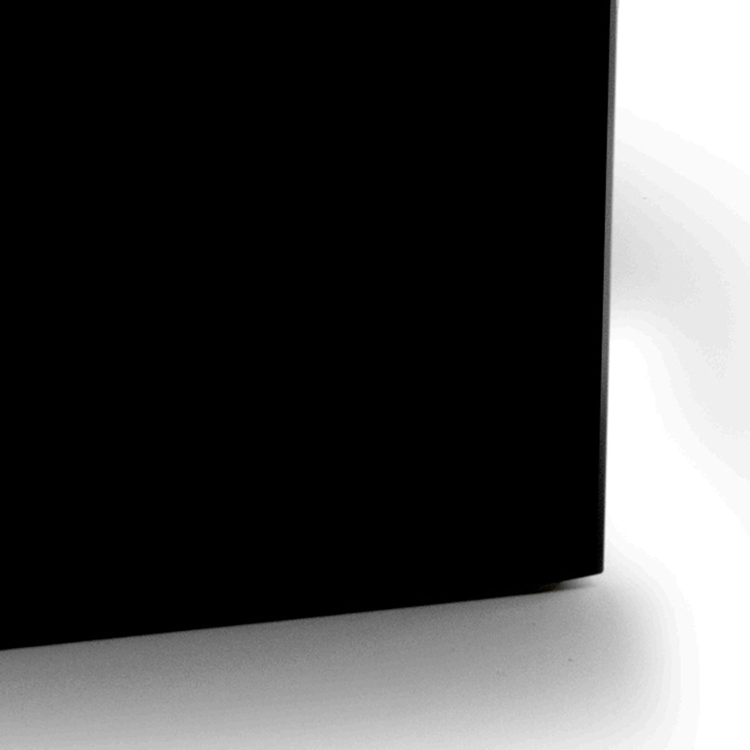  Portaspazzolini in resina e sabbia Gedy serie Sofia - Nero