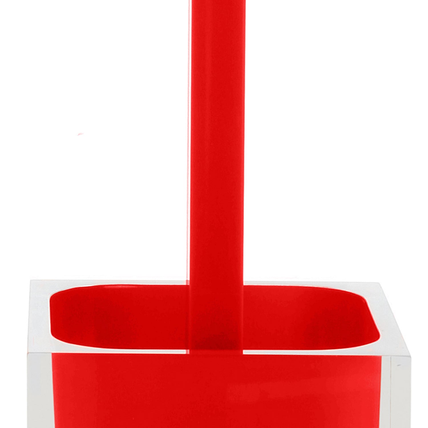  Scopino da appoggio in resina Gedy serie Rainbow - Rosso by CeramicStore | Lo specialista del tuo bagno