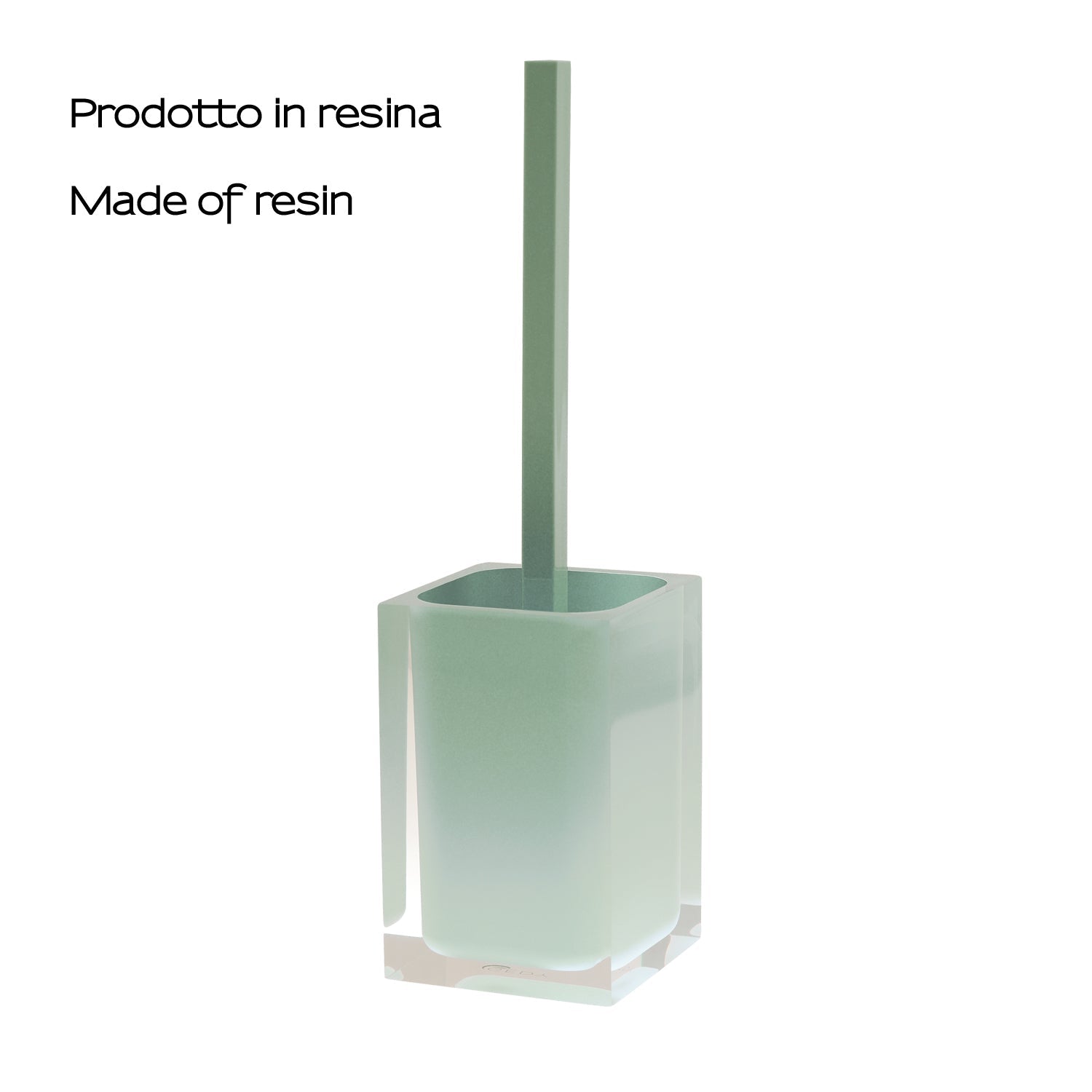  Scopino da appoggio in resina Gedy serie Rainbow - Verde Menta by CeramicStore | Lo specialista del tuo bagno