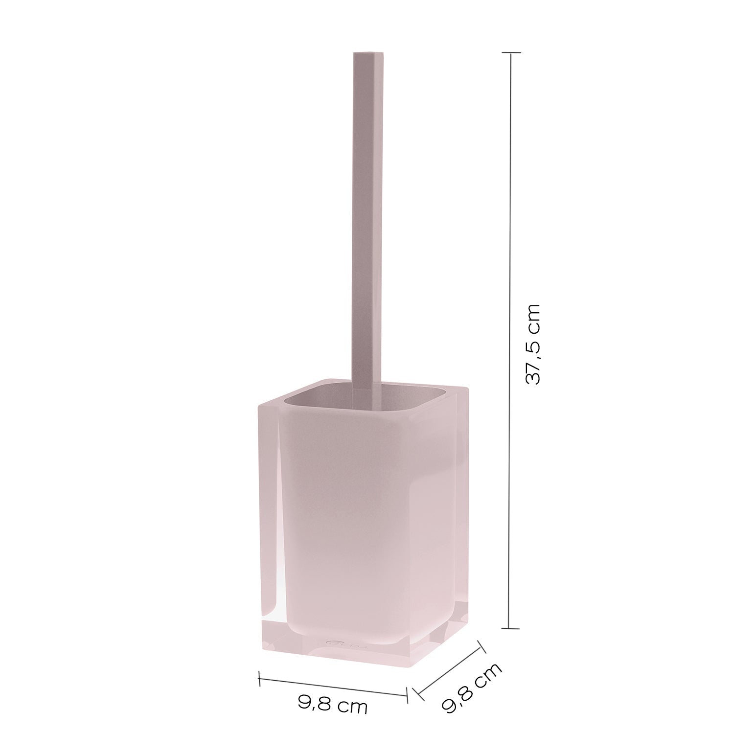  Scopino da appoggio in resina Gedy serie Rainbow - Rosa by CeramicStore | Lo specialista del tuo bagno