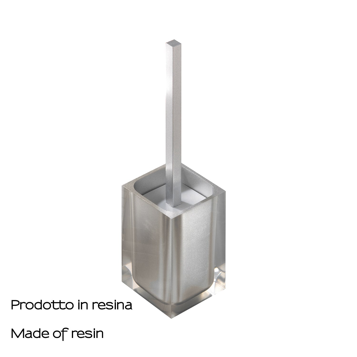  Scopino da appoggio in resina Gedy serie Rainbow - Argento by CeramicStore | Lo specialista del tuo bagno