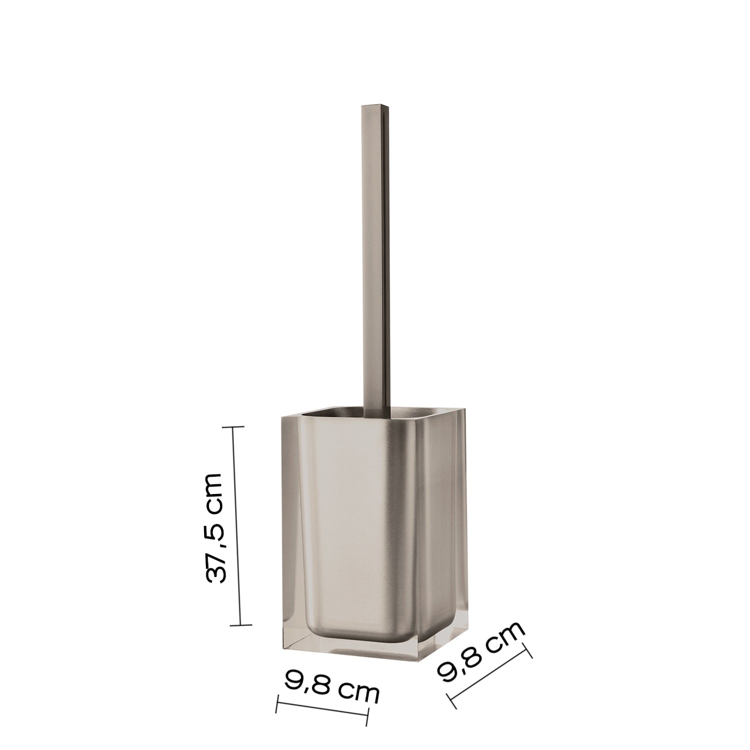  Scopino da appoggio in resina Gedy serie Rainbow - Tortora by CeramicStore | Lo specialista del tuo bagno