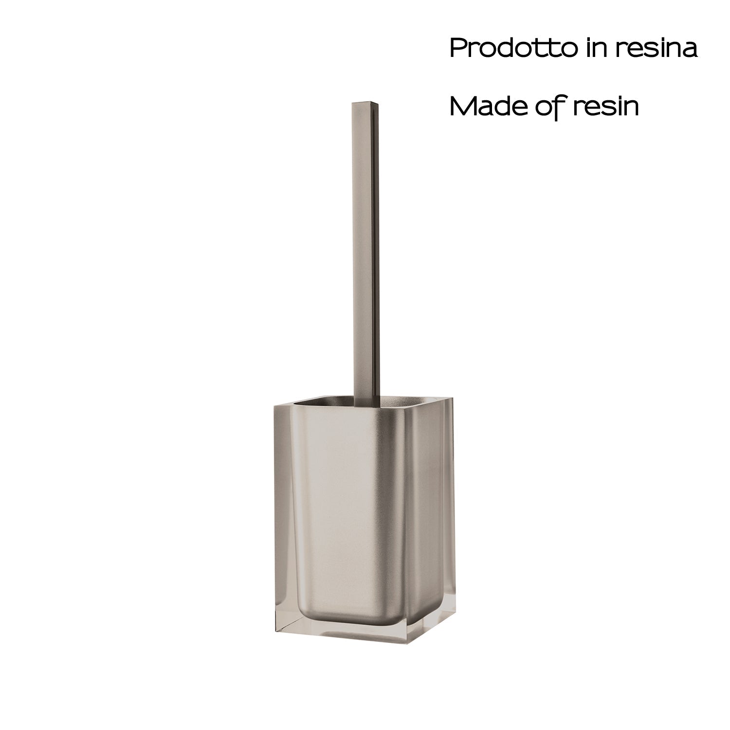  Scopino da appoggio in resina Gedy serie Rainbow - Tortora by CeramicStore | Lo specialista del tuo bagno