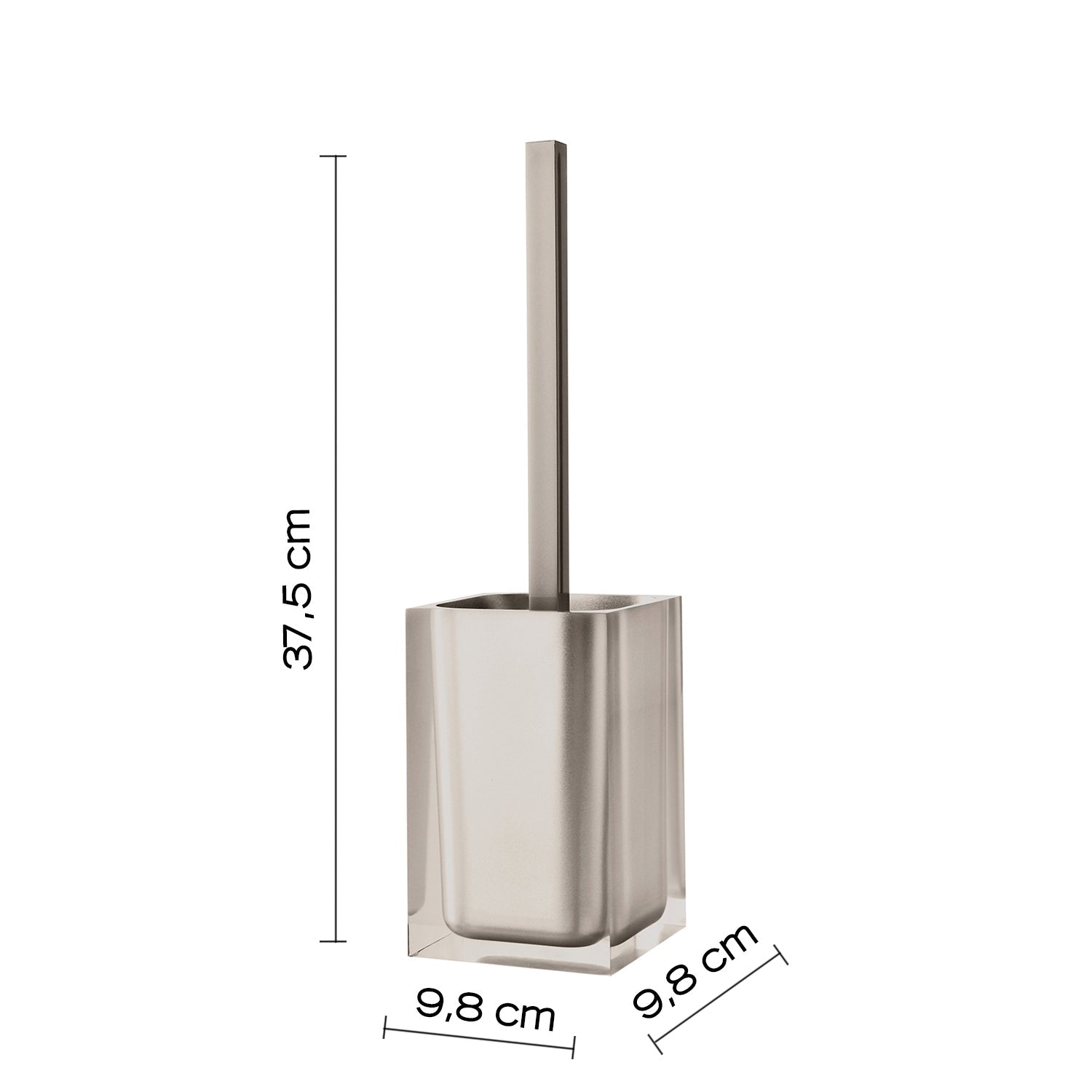  Scopino da appoggio in resina Gedy serie Rainbow - Tortora Chiaro by CeramicStore | Lo specialista del tuo bagno