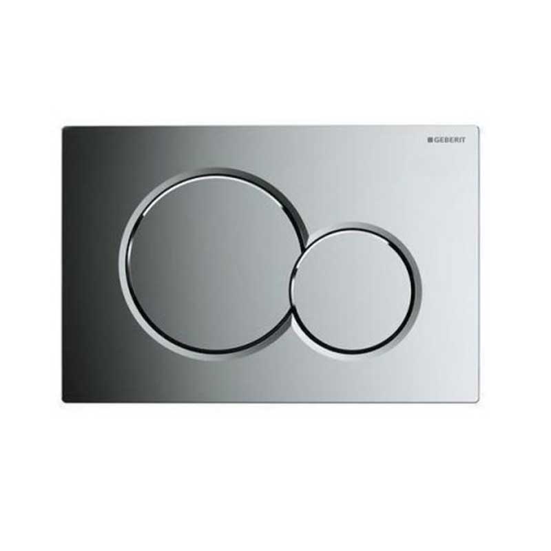 Piastra di azionamento Geberit Sigma 1 Cromo Lucido 115.770.21.5 per cassetta sigma 8 2