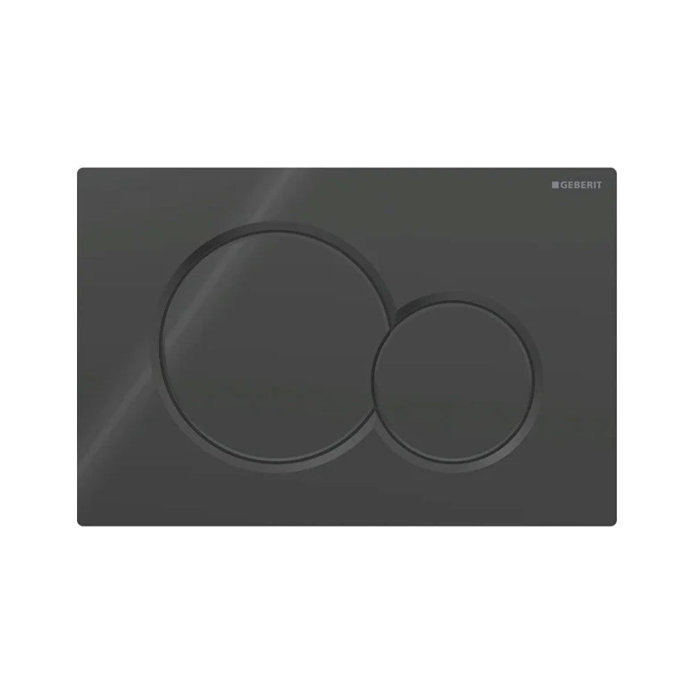 Piastra di azionamento Geberit Sigma 1 Nera  115.770.DW.5 per cassetta sigma 8