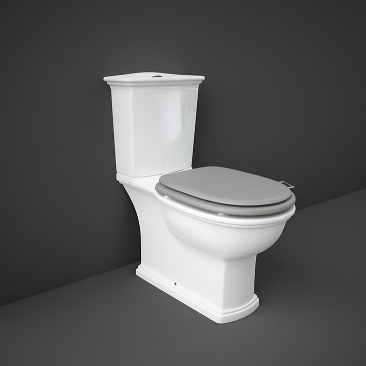 MODIFICARE Vaso monoblocco in porcellana con scarico universale RAK serie Washington - Bianco 2