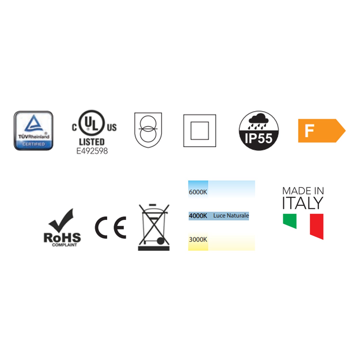 Specchio retroilluminato Cubi&Co linea Moon - ø 70 cm 2