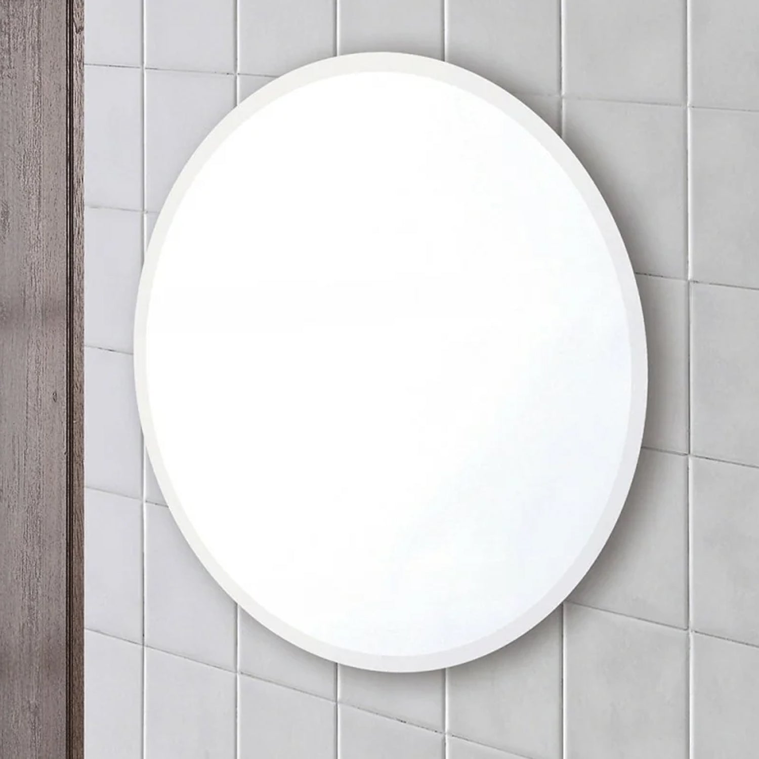 Specchio tondo con bisellatura a filo Cubi&Co modello Best - ø 50 cm 3